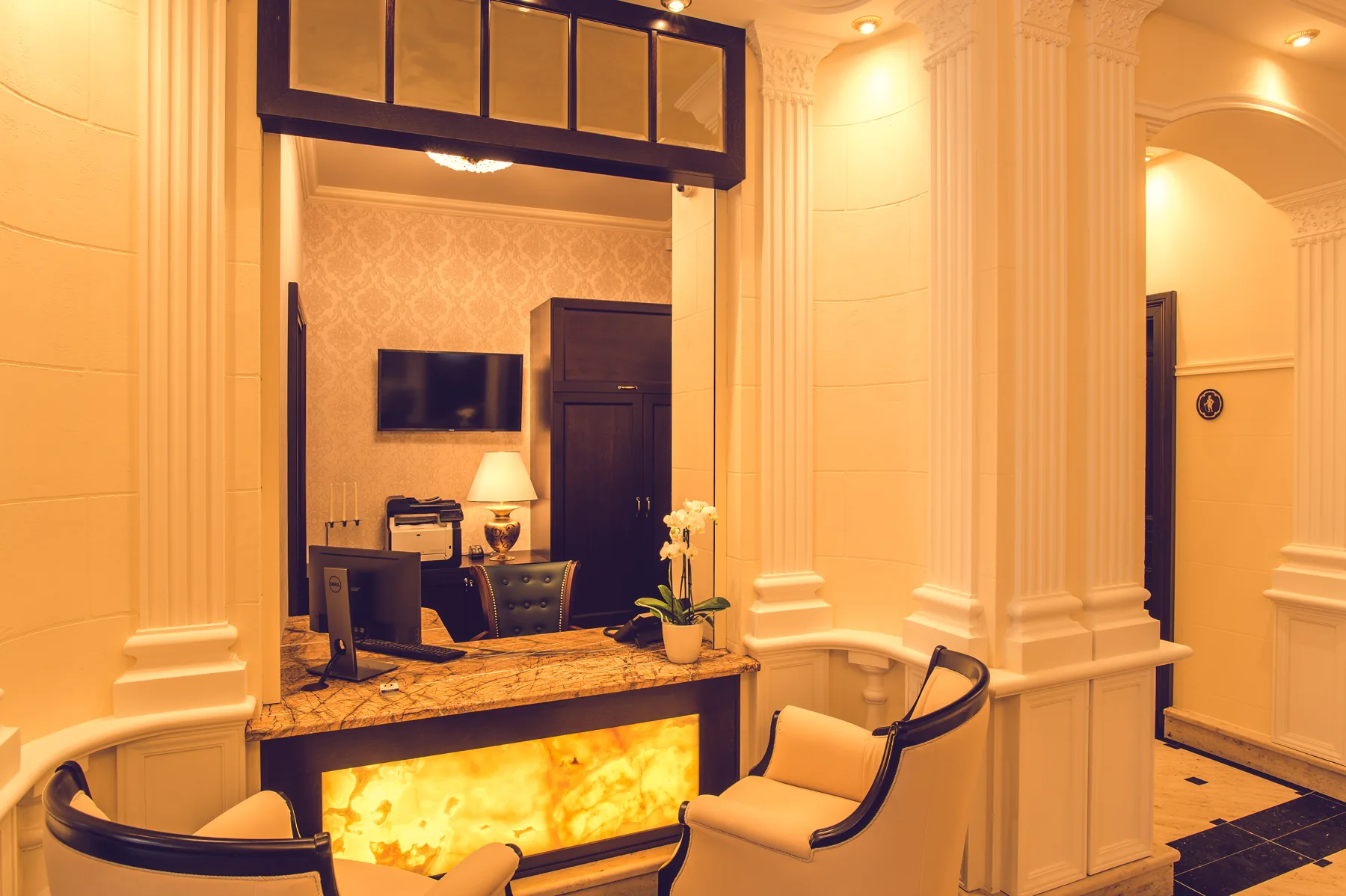Recepce hotelu